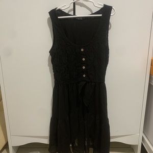 Rue 21 small lace shirt with an opening in front